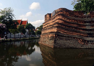 Moat around old city