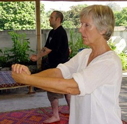 Rosemary Wallace Tai Chi student